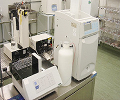 Measuring instrument for ion chromatography