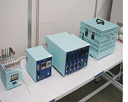 Measuring instrument for gas chromatography