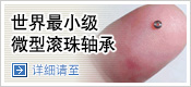 世界最小级微型滚珠轴承