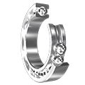 Single-row deep groove bearing