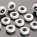 Plastic molded bearing